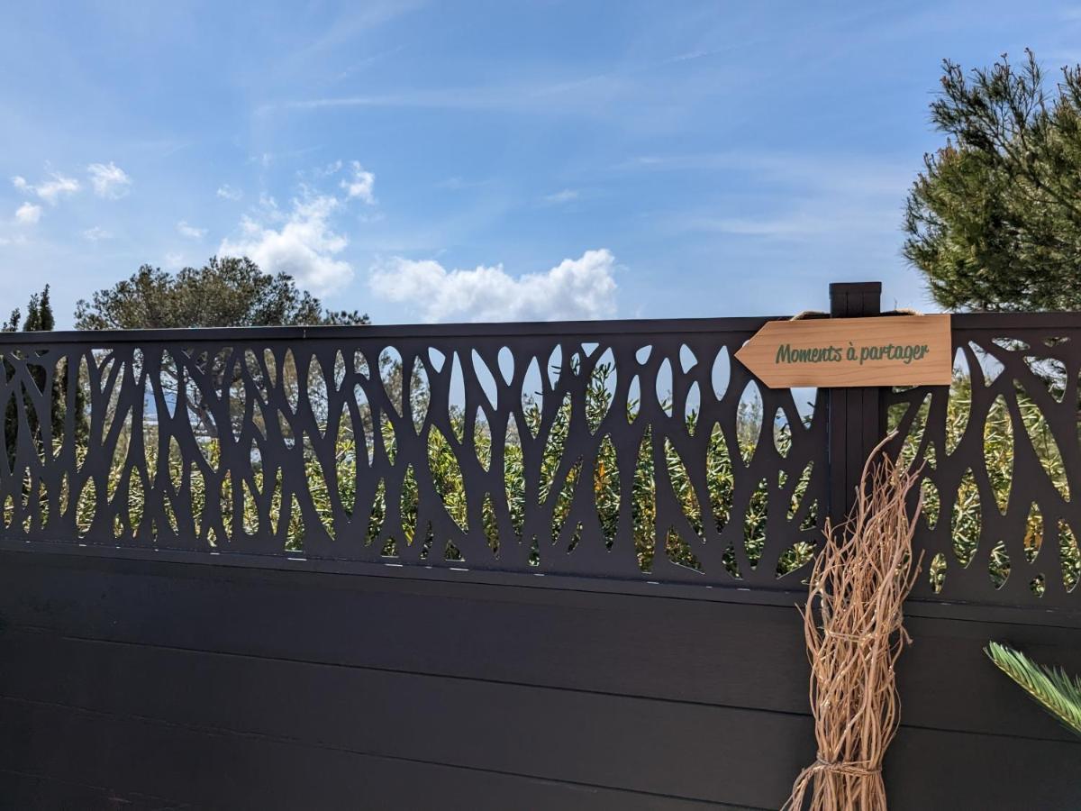 L'Instant Mer - Bord De Mer - Studio Avec Grand Jardin A La Capte Hyères Eksteriør billede
